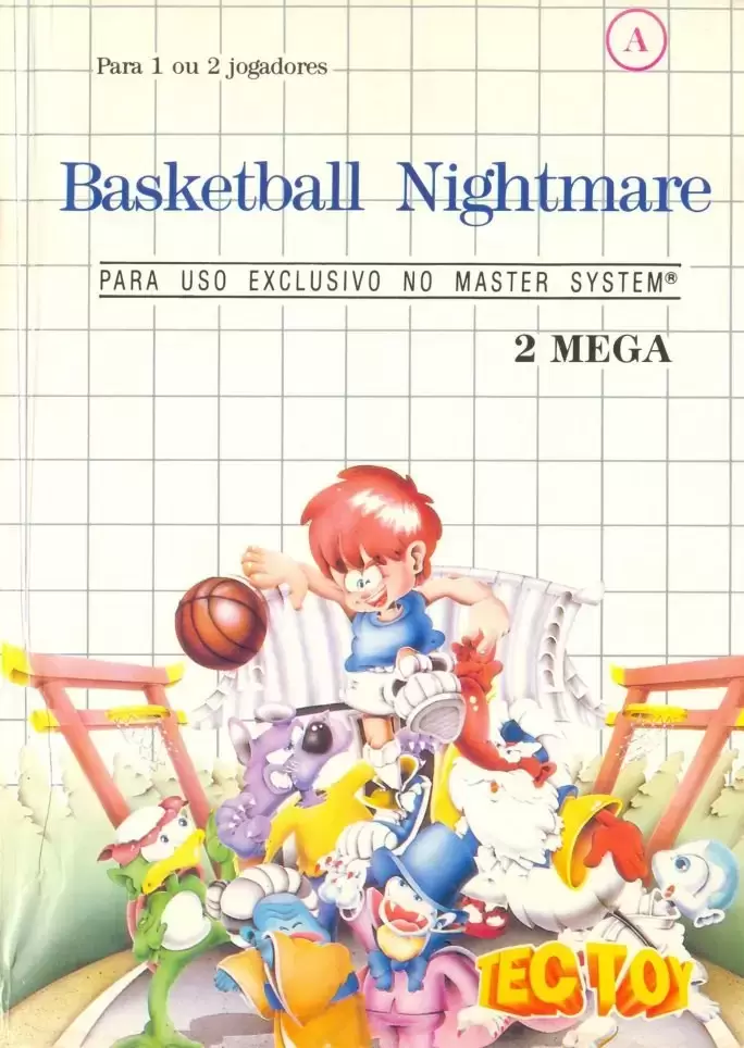 Tectoy - Jeux Master System Brésil - Basketball Nightmare