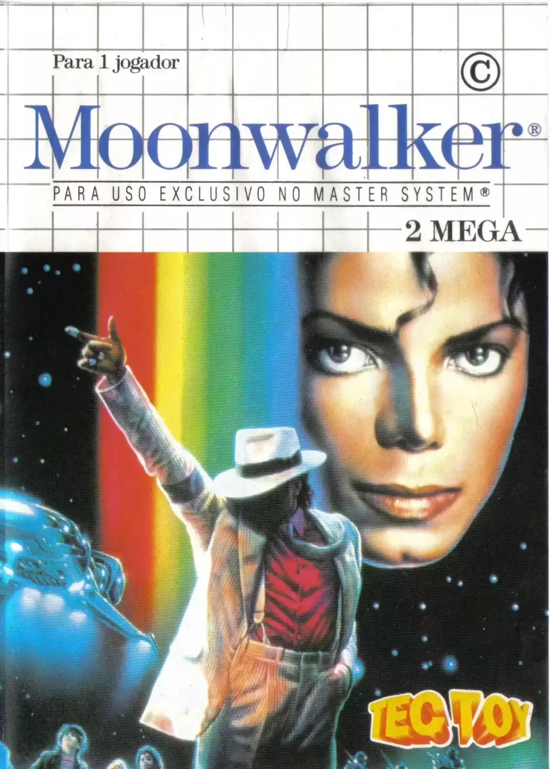 Tectoy - Jeux Master System Brésil - Michael Jackson\'s Moonwalker