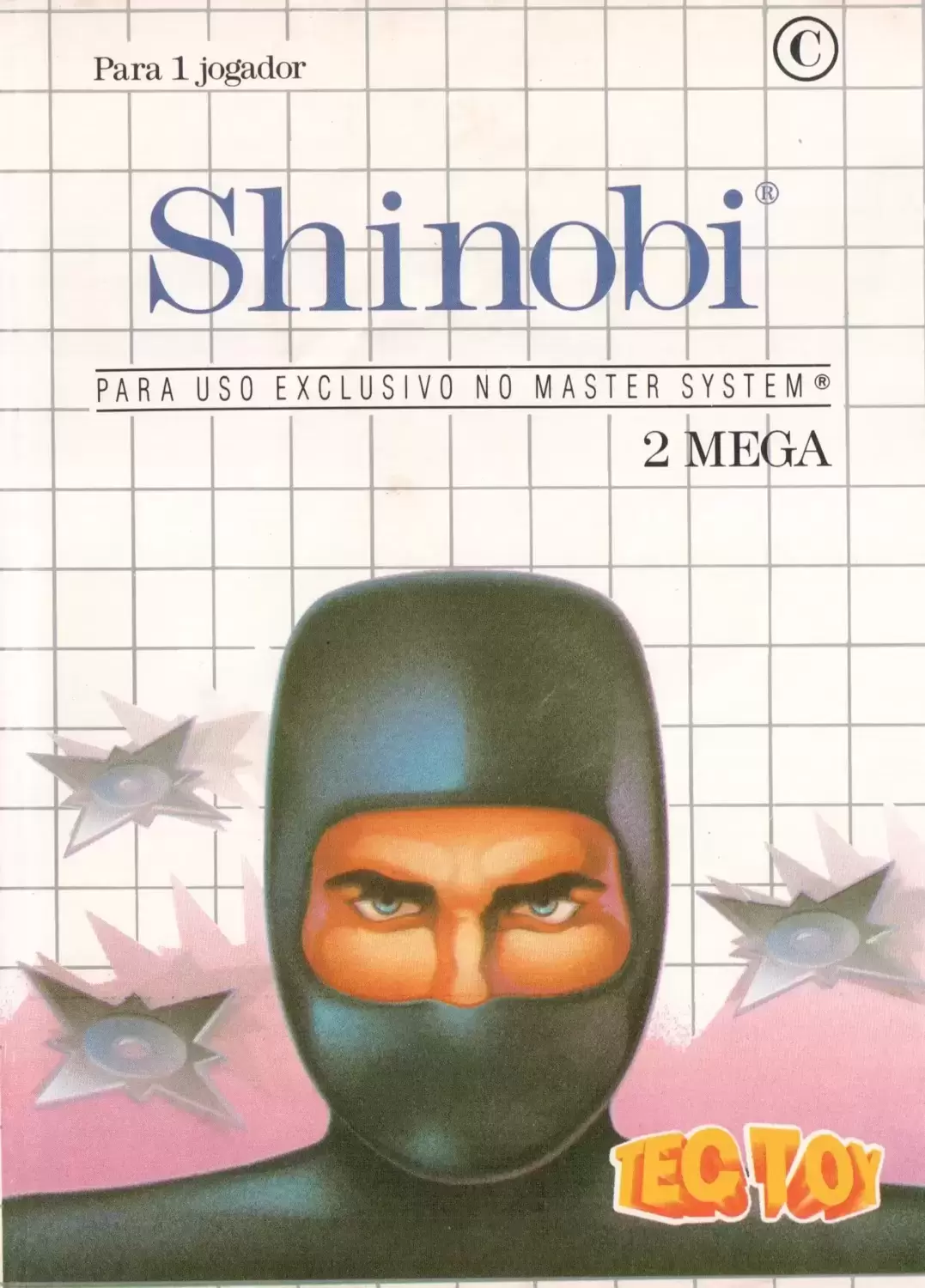 Tectoy - Jeux Master System Brésil - Shinobi