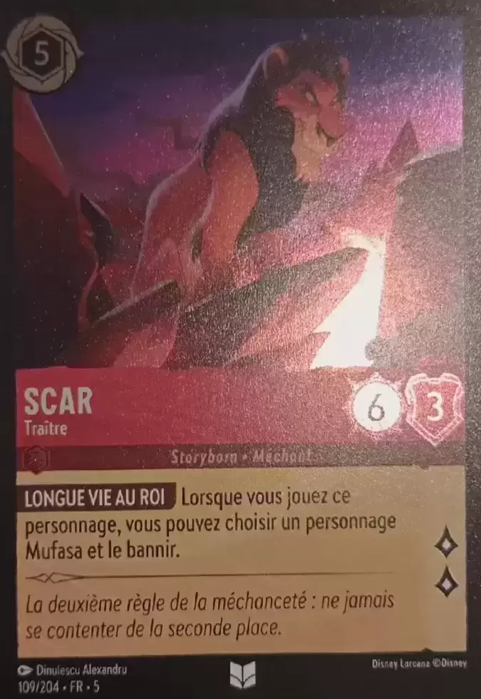 Ciel Scintillant - Chapitre 5 - Scar - Traître - Brillante