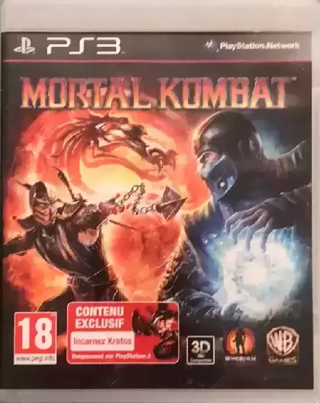 Jeux PS3 - Mortal Kombat