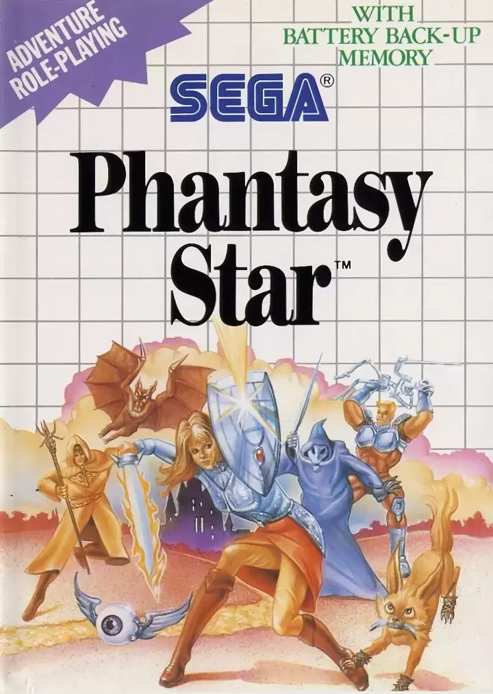 USA - Jeux Master System - Phantasy Star