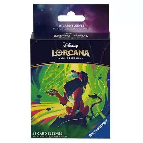 Boosters & Coffrets Lorcana - Protection Cartes - Scar La Mer Azurite Chapitre 6