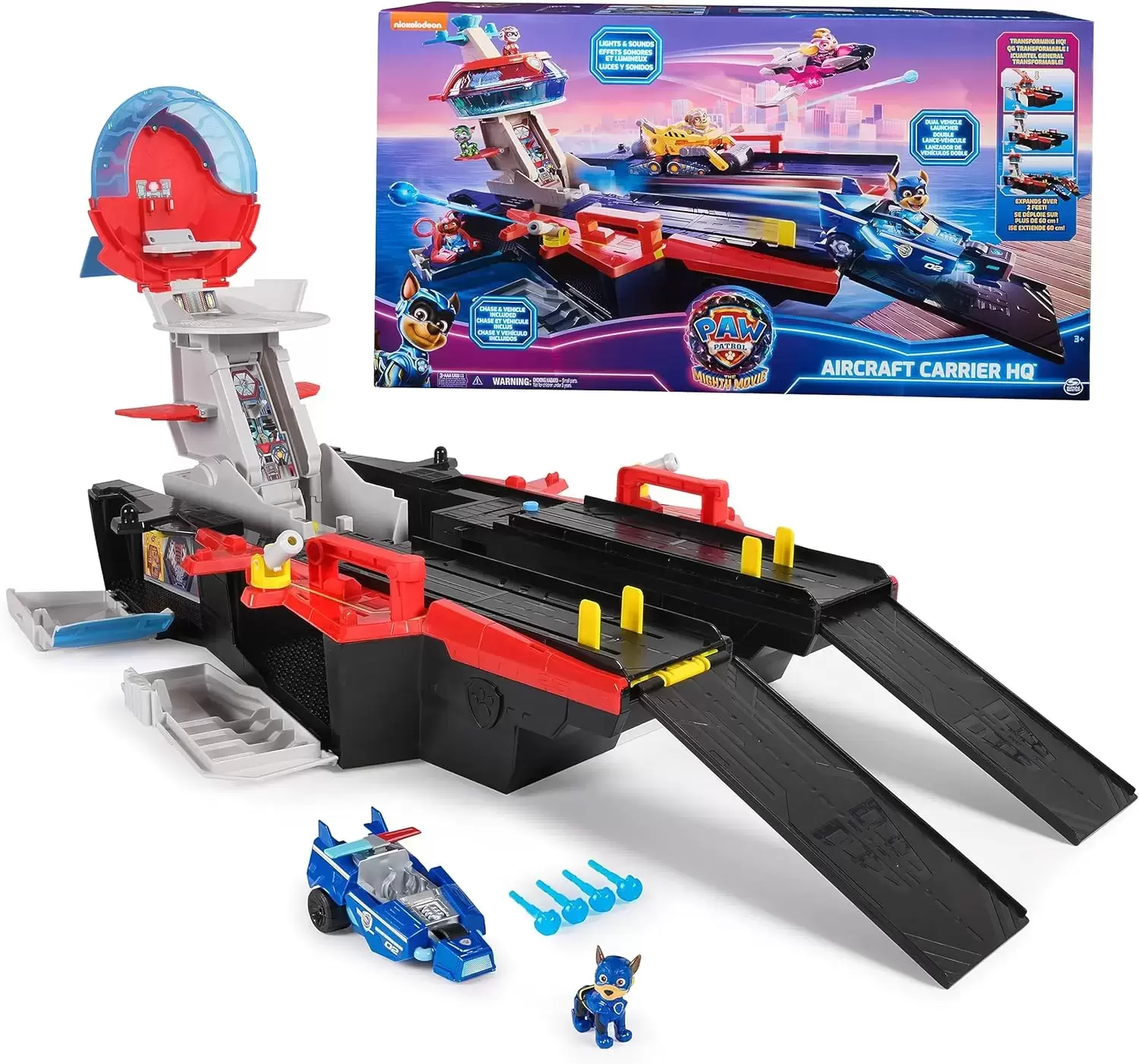 Paw Patrol Action Figures - Aircraft Carrier HQ Playset