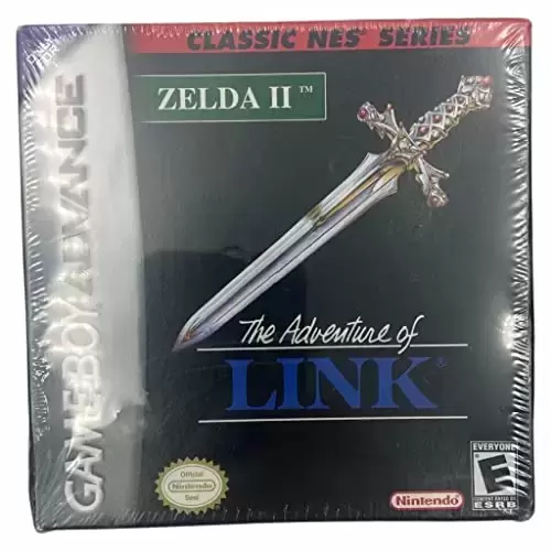 Game Boy Advance Games (GBA) - Zelda II : The Adventure of Link - Classics NES Series