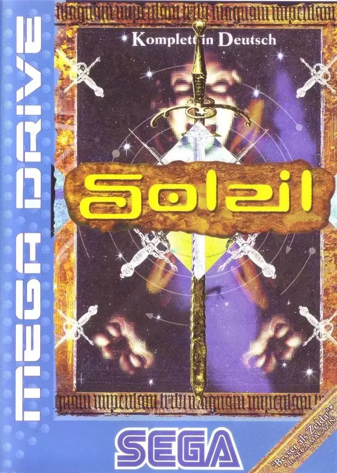 DE - Jeux Mega Drive Allemands - Soleil