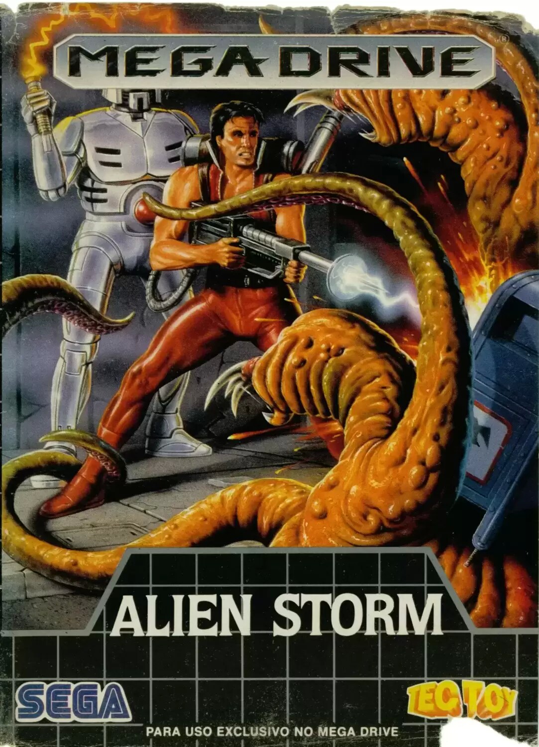 BRA - Brazilian Mega Drive Games - Alien Storm