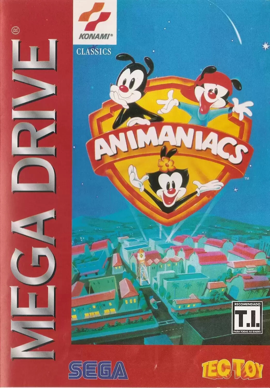 BRA - Jeux Mega Drive Brésiliens - Animaniacs