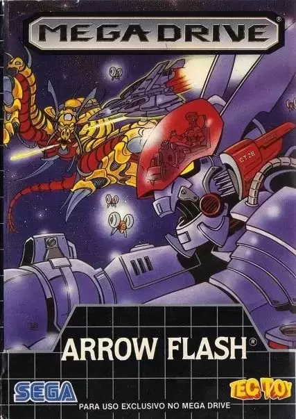 BRA - Jeux Mega Drive Brésiliens - Arrow Flash
