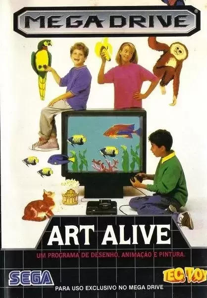 BRA - Jeux Mega Drive Brésiliens - Art Alive