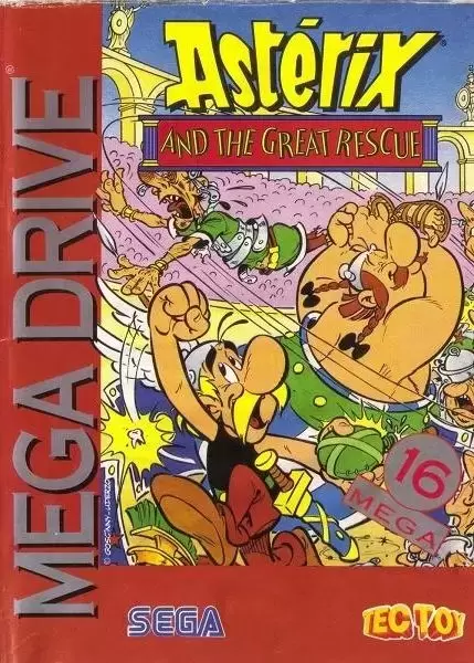 BRA - Brazilian Mega Drive Games - Asterix and the Great Rescue