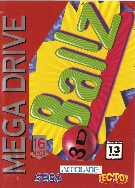 BRA - Jeux Mega Drive Brésiliens - Ballz 3D: The Battle of the Balls
