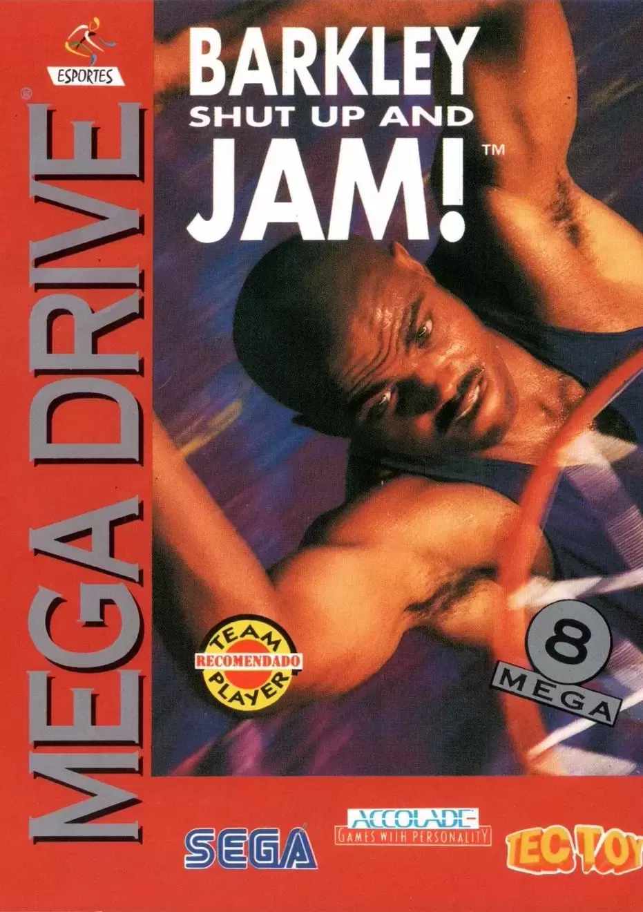 BRA - Jeux Mega Drive Brésiliens - Barkley Shut up and Jam!