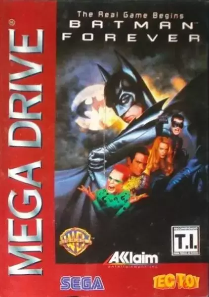 BRA - Jeux Mega Drive Brésiliens - Batman Forever