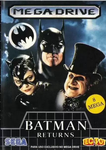 BRA - Jeux Mega Drive Brésiliens - Batman Returns