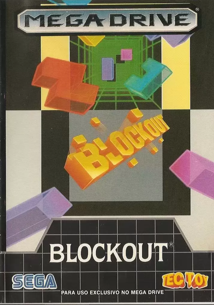 BRA - Jeux Mega Drive Brésiliens - Blockout