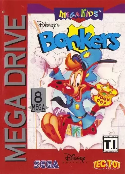 BRA - Jeux Mega Drive Brésiliens - Bonkers