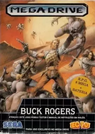 BRA - Jeux Mega Drive Brésiliens - Buck Rogers: Countdown to Doomsday