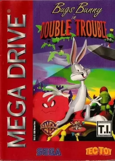 BRA - Jeux Mega Drive Brésiliens - Bugs Bunny In Double Trouble