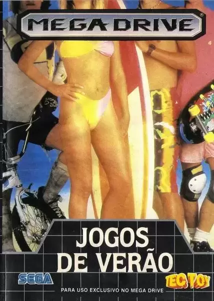 BRA - Jeux Mega Drive Brésiliens - California Games