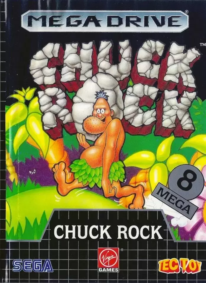 BRA - Jeux Mega Drive Brésiliens - Chuck Rock