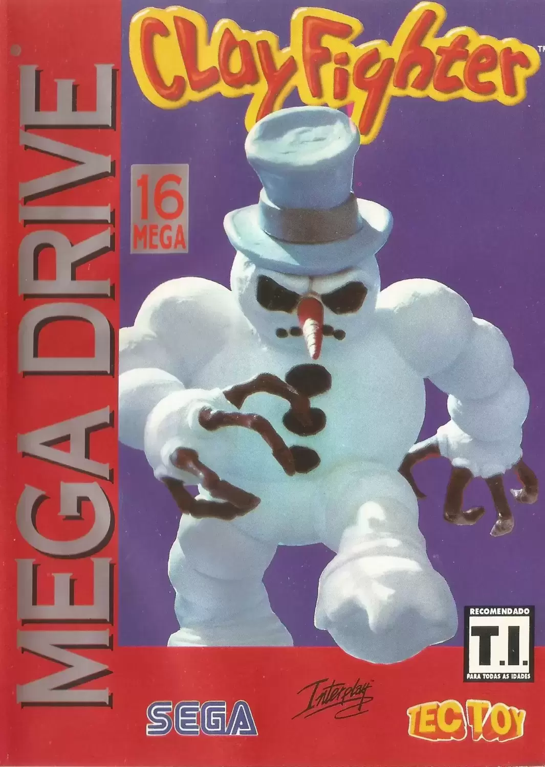 BRA - Jeux Mega Drive Brésiliens - ClayFighter