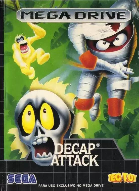 BRA - Brazilian Mega Drive Games - Decap Attack