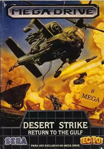 BRA - Brazilian Mega Drive Games - Desert Strike: Return to the Gulf