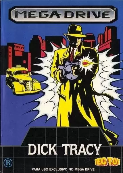 BRA - Jeux Mega Drive Brésiliens - Dick Tracy