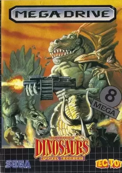 BRA - Brazilian Mega Drive Games - Dinosaurs for Hire