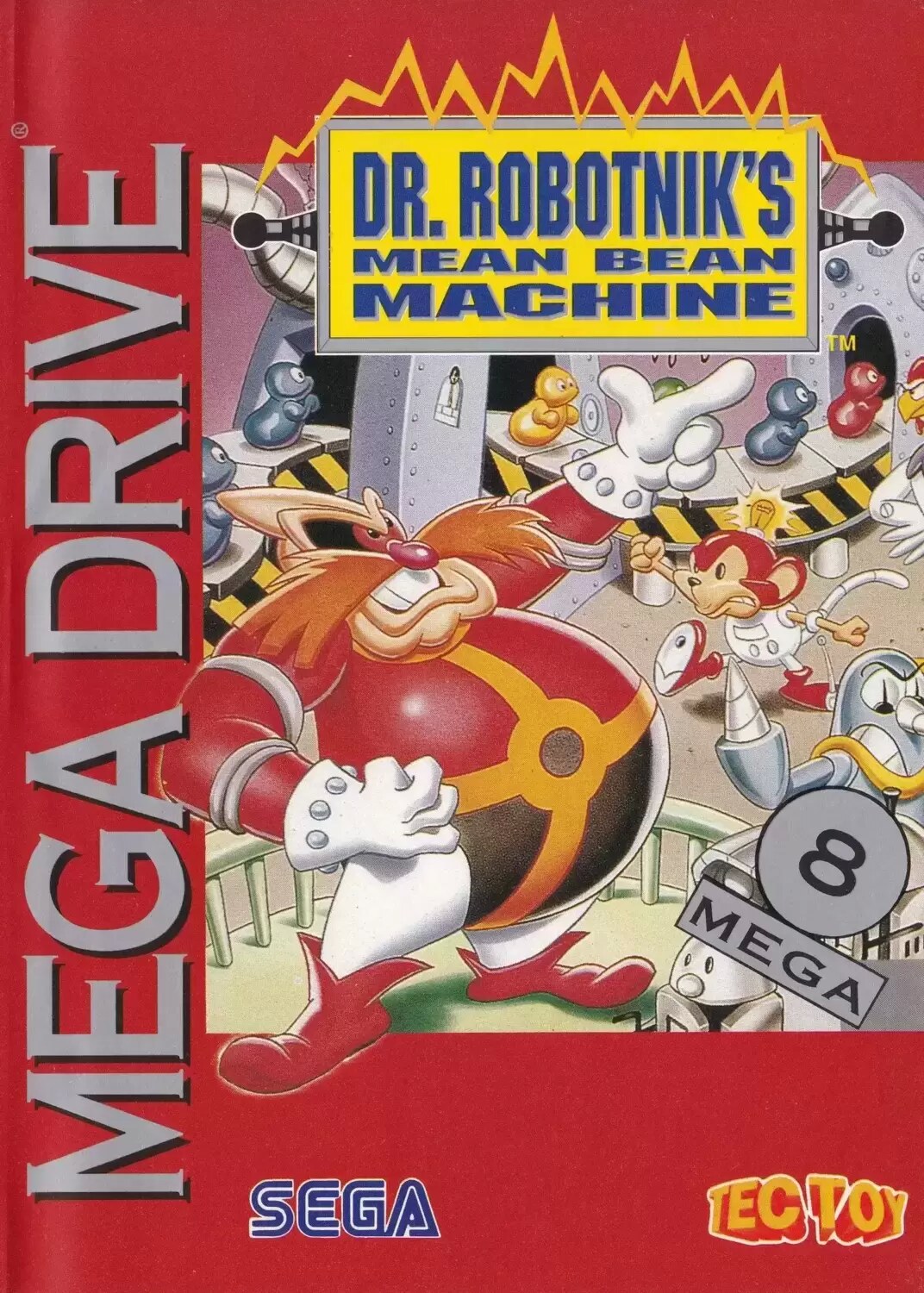 BRA - Brazilian Mega Drive Games - Dr. Robotnik\'s Mean Bean Machine