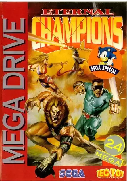 BRA - Jeux Mega Drive Brésiliens - Eternal Champions