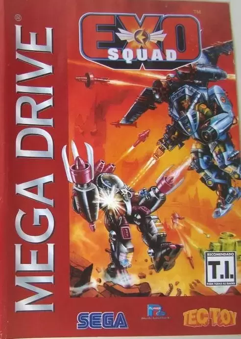 BRA - Jeux Mega Drive Brésiliens - ExoSquad