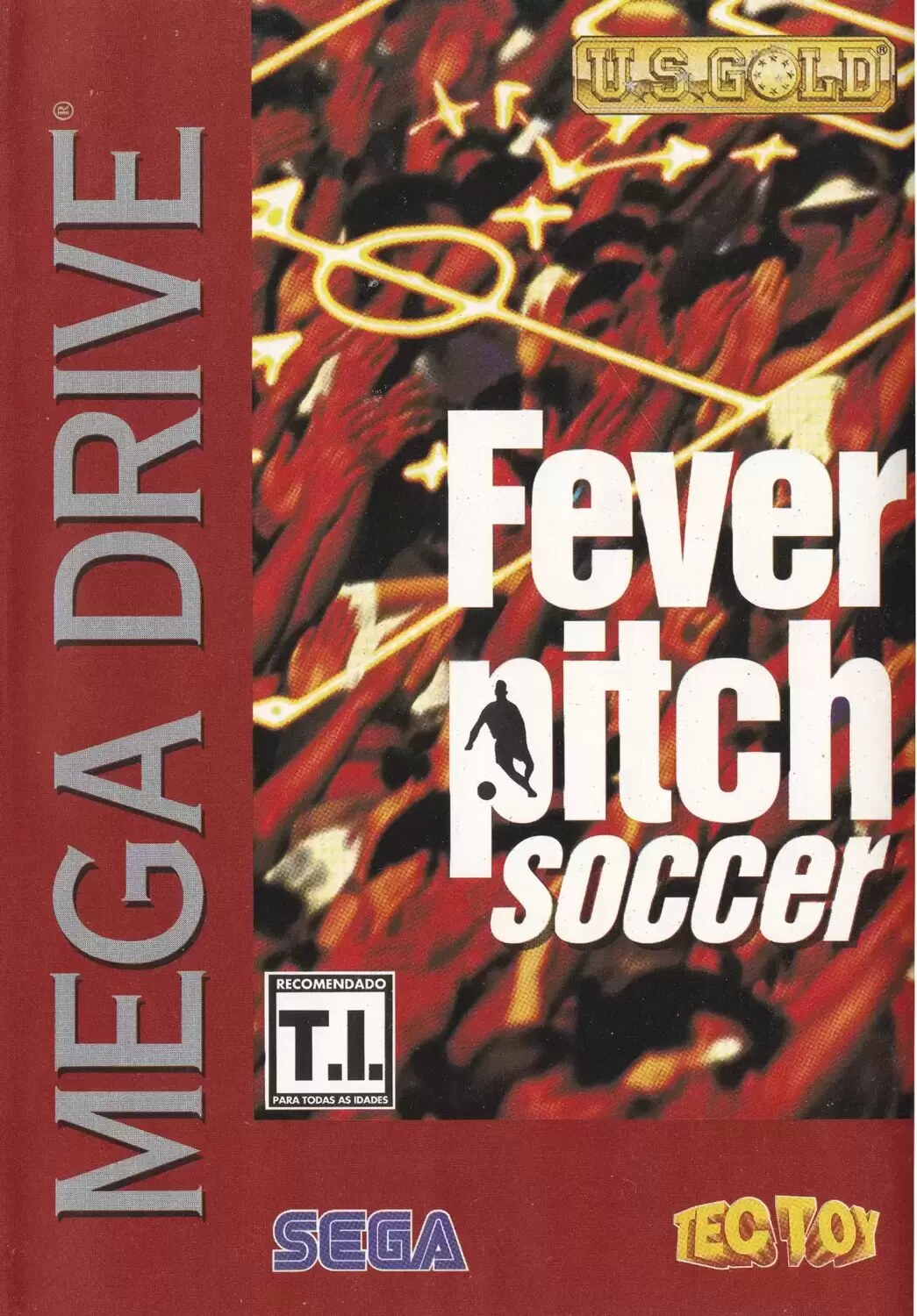 BRA - Jeux Mega Drive Brésiliens - Fever Pitch Soccer