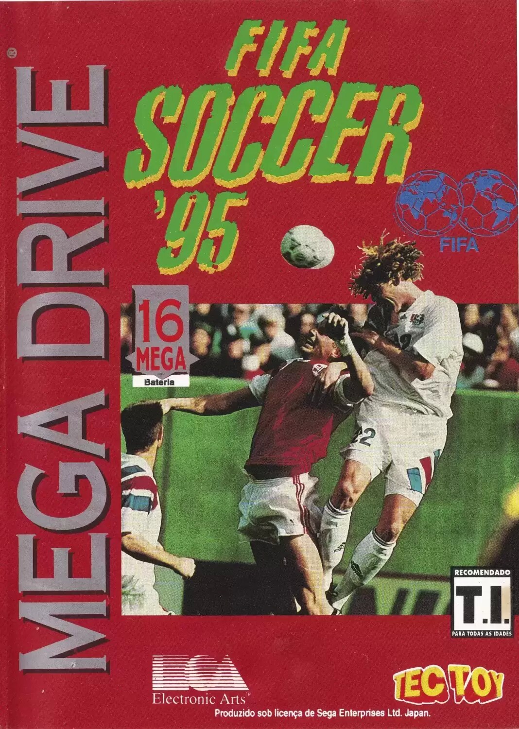 BRA - Jeux Mega Drive Brésiliens - FIFA \'95