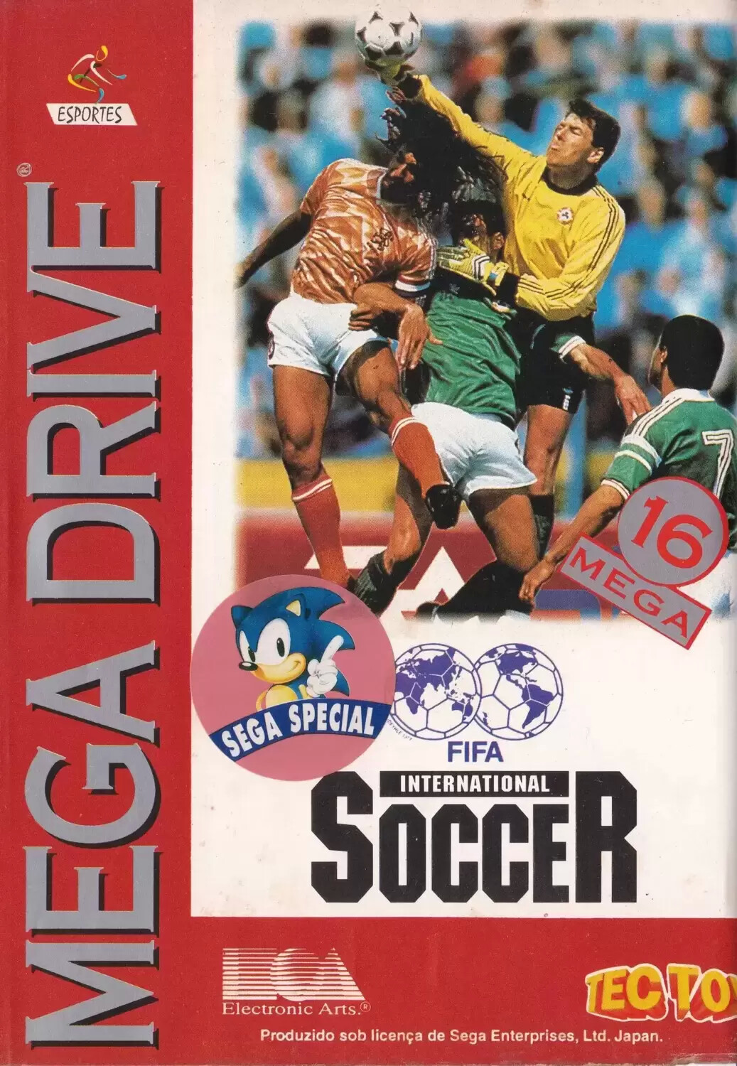 BRA - Jeux Mega Drive Brésiliens - FIFA International Soccer