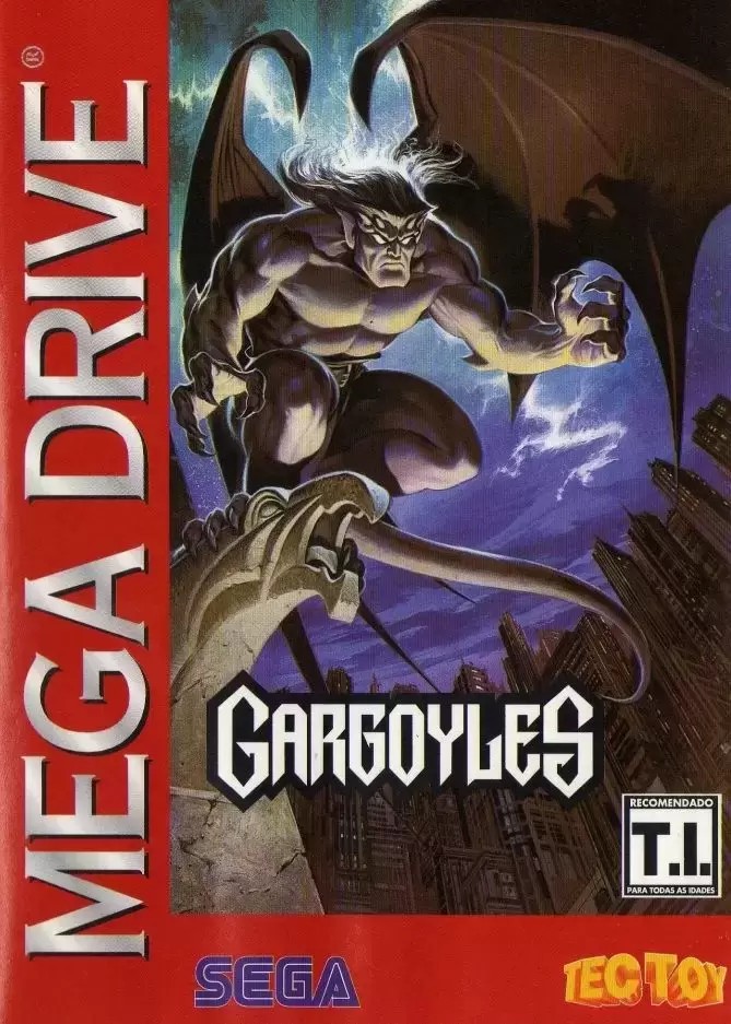 BRA - Brazilian Mega Drive Games - Gargoyles