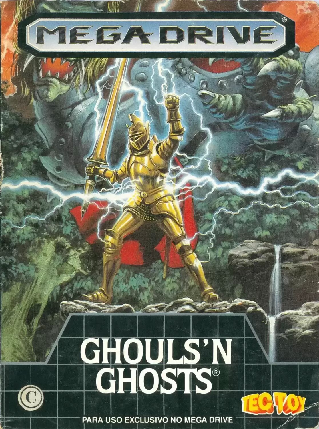 BRA - Brazilian Mega Drive Games - Ghouls\'n Ghosts