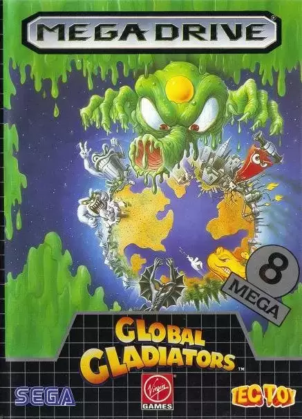 BRA - Jeux Mega Drive Brésiliens - Global Gladiators