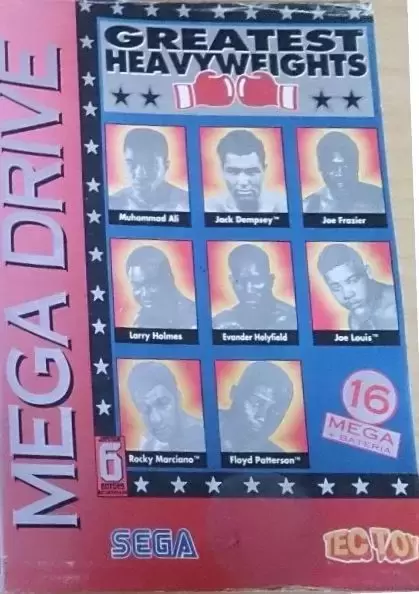 BRA - Jeux Mega Drive Brésiliens - Greatest Heavyweights