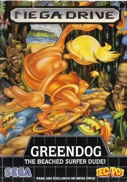 BRA - Brazilian Mega Drive Games - Greendog: The Beached Surfer Dude!