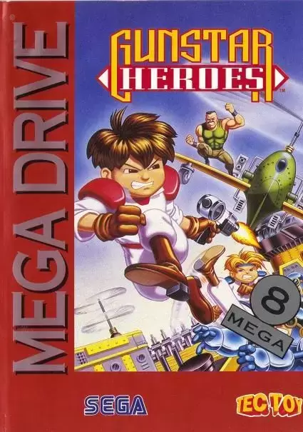 BRA - Jeux Mega Drive Brésiliens - Gunstar Heroes