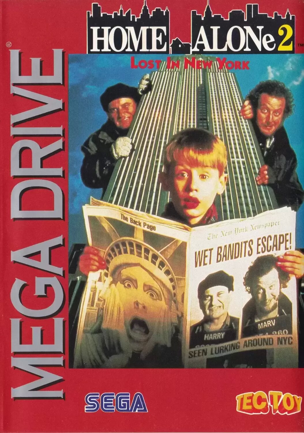 BRA - Jeux Mega Drive Brésiliens - Home Alone 2 : Lost in New York