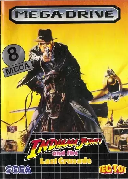 BRA - Brazilian Mega Drive Games - Indiana Jones and the Last Crusade