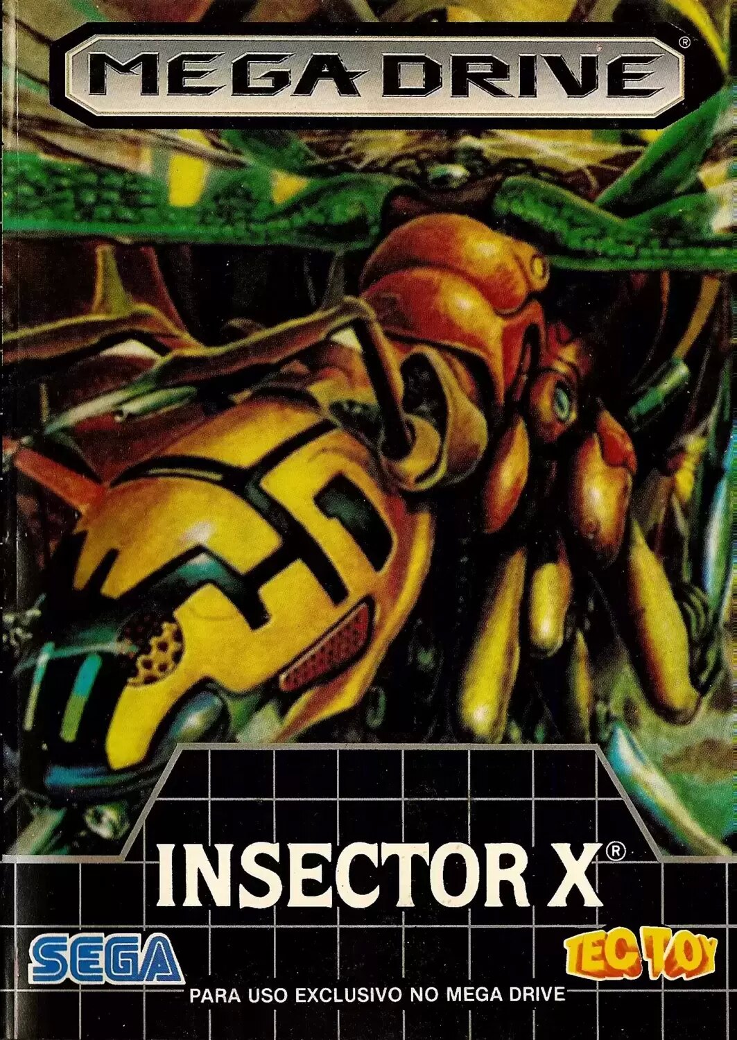 BRA - Jeux Mega Drive Brésiliens - Insector X