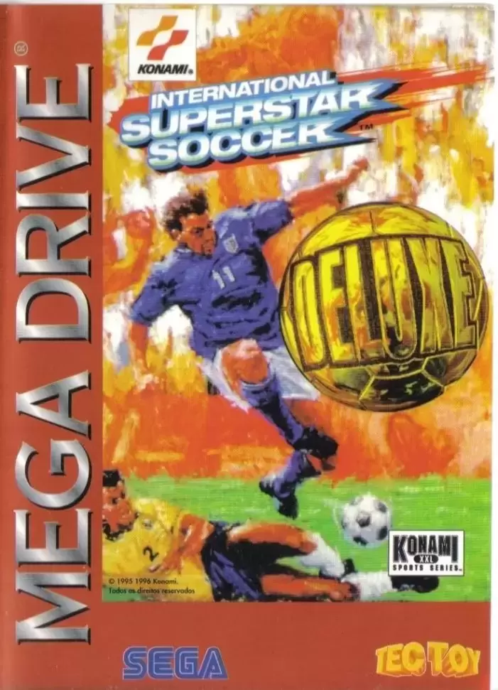 BRA - Brazilian Mega Drive Games - International Superstar Soccer Deluxe