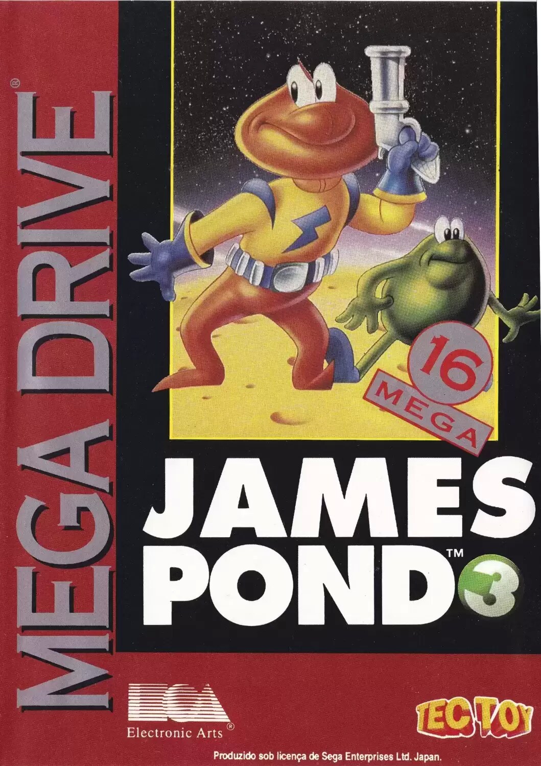 BRA - Jeux Mega Drive Brésiliens - James Pond 3: Operation Starfish