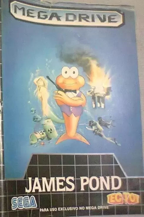 BRA - Jeux Mega Drive Brésiliens - James Pond: Underwater Agent