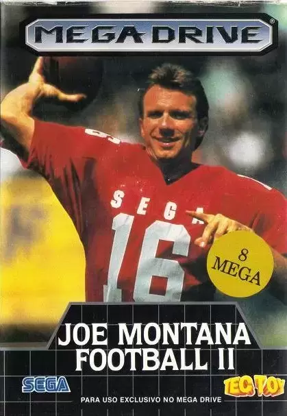 BRA - Jeux Mega Drive Brésiliens - Joe Montana II Sports Talk Football