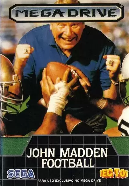 BRA - Jeux Mega Drive Brésiliens - John Madden American Football